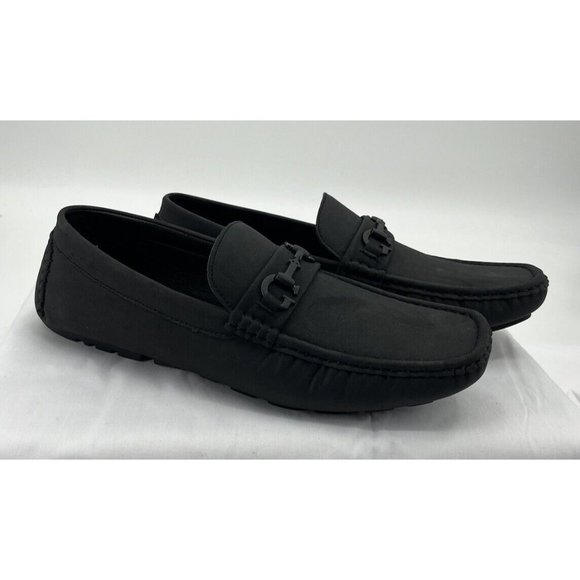 Guess‎ Men's Shoes Adlers Driving Style Loafer GMADLERS Size US 10M Black - Picture 1 of 10